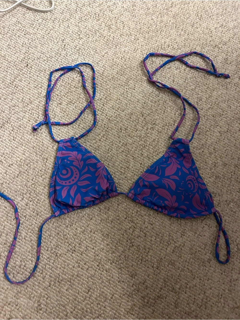 colorful bikini top